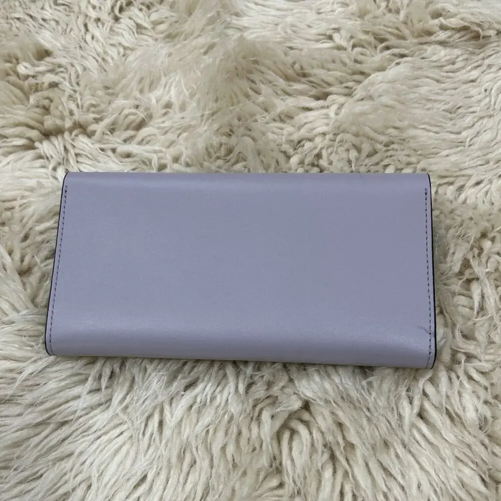 Kate Spade Pim Wallet Arbour Hill Smooth Leather Lavender New with tag